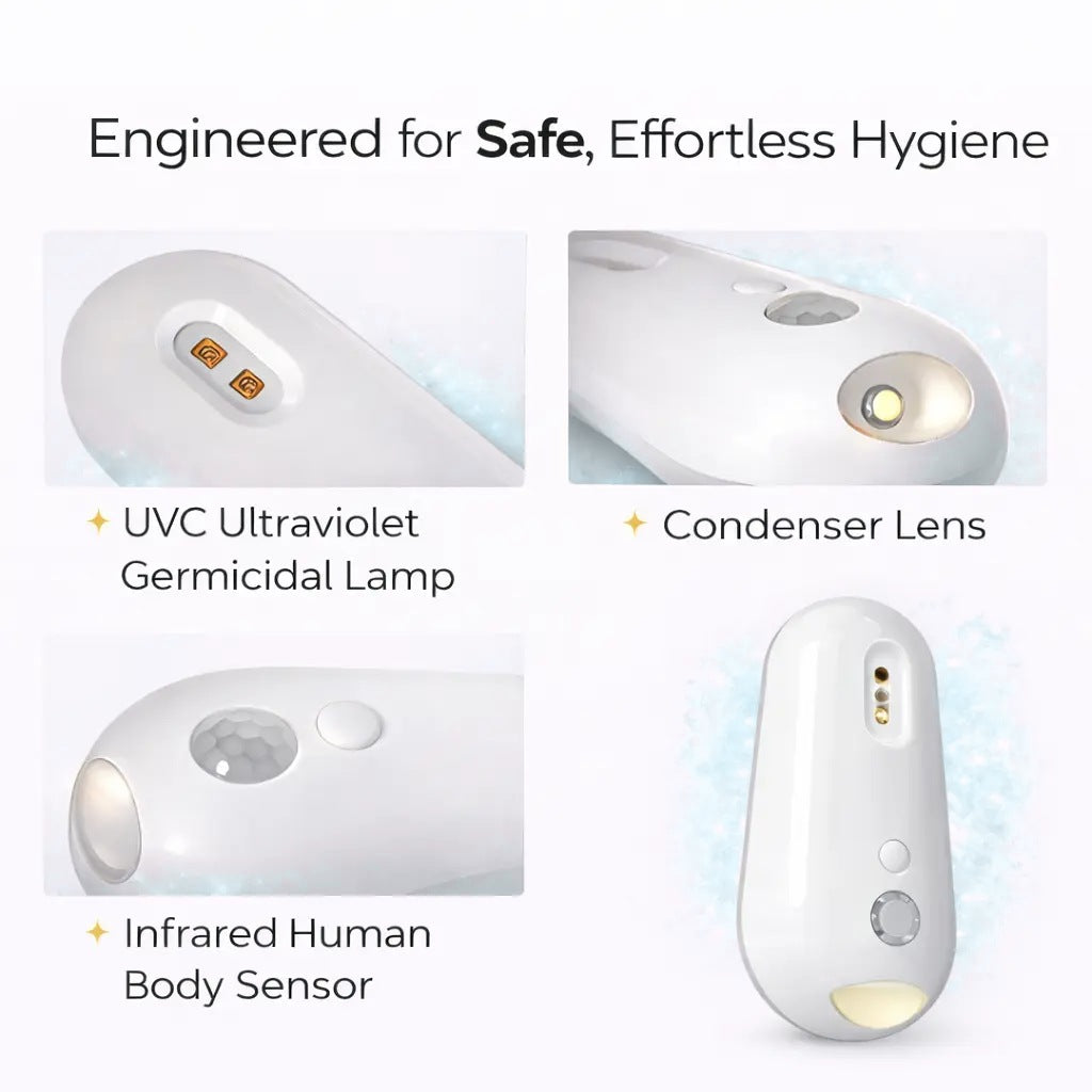 Self Cleaning UV Toilet Sanitizer & Night Light
